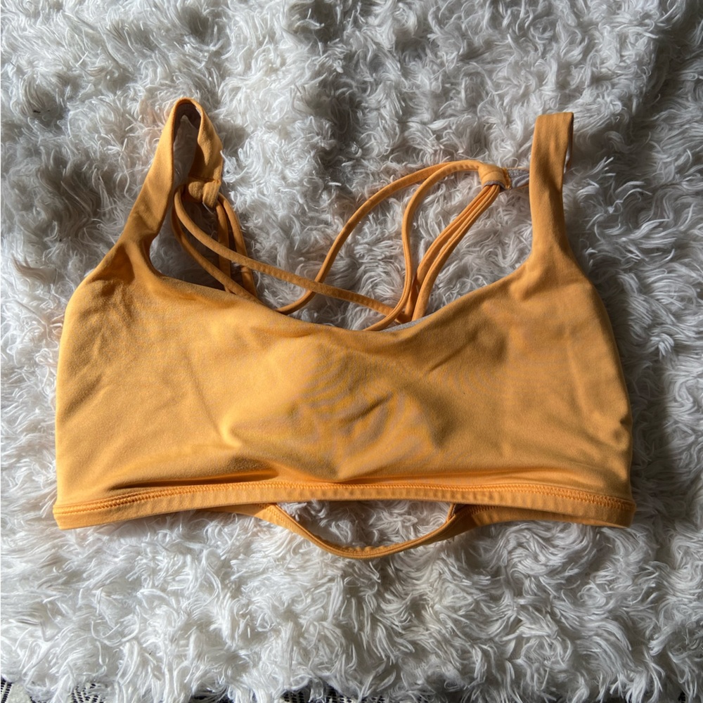 Lululemon Free To Be Wild Bra - Orange size 8